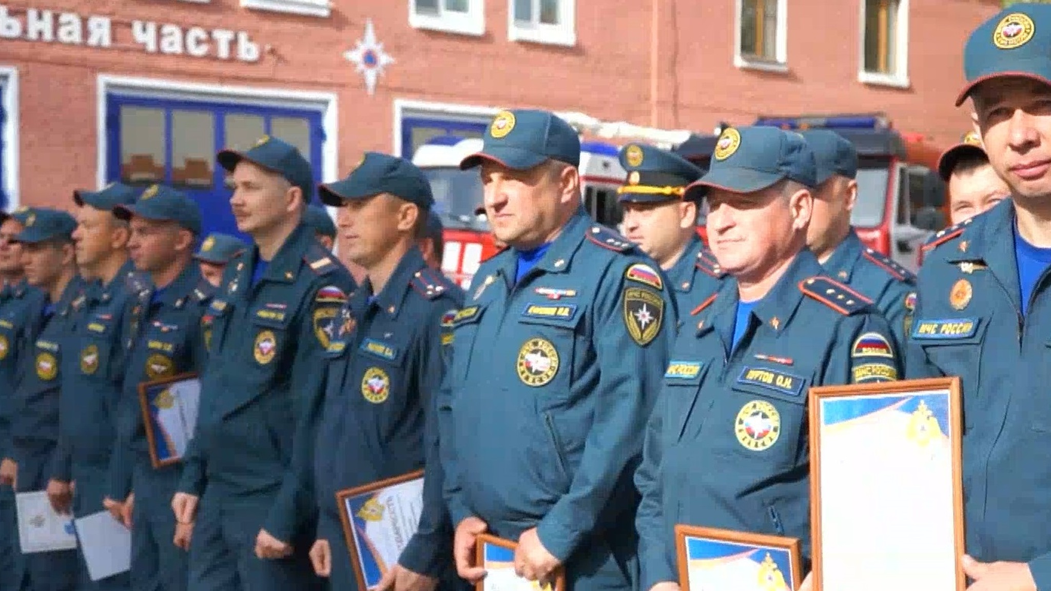60-летие пожарно-спасательной части № 4 отпраздновали в Йошкар-Оле