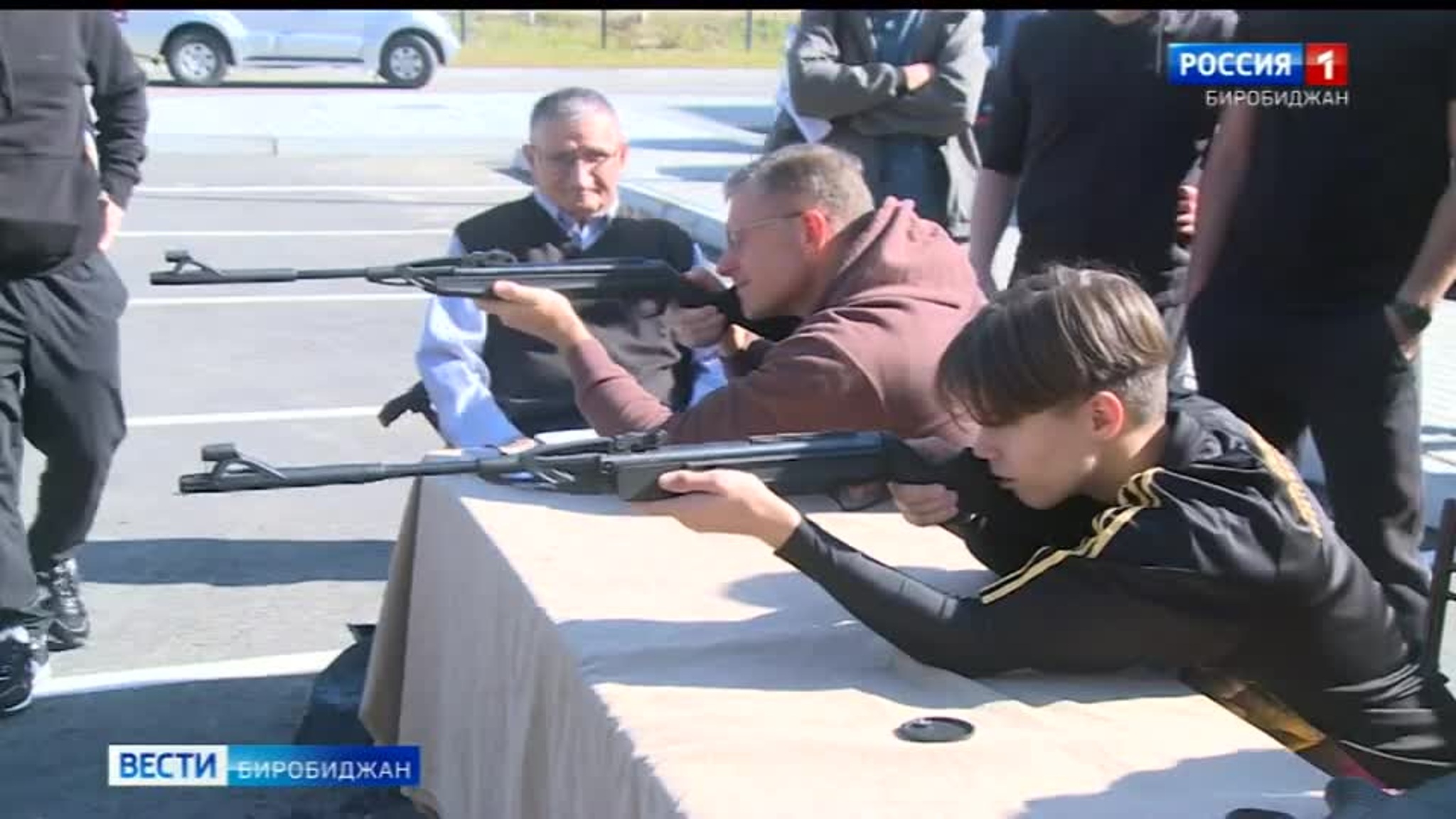 В Еврейской автономии на фестивале ГТО прокуроры сдавали нормативы вместе со своими семьями