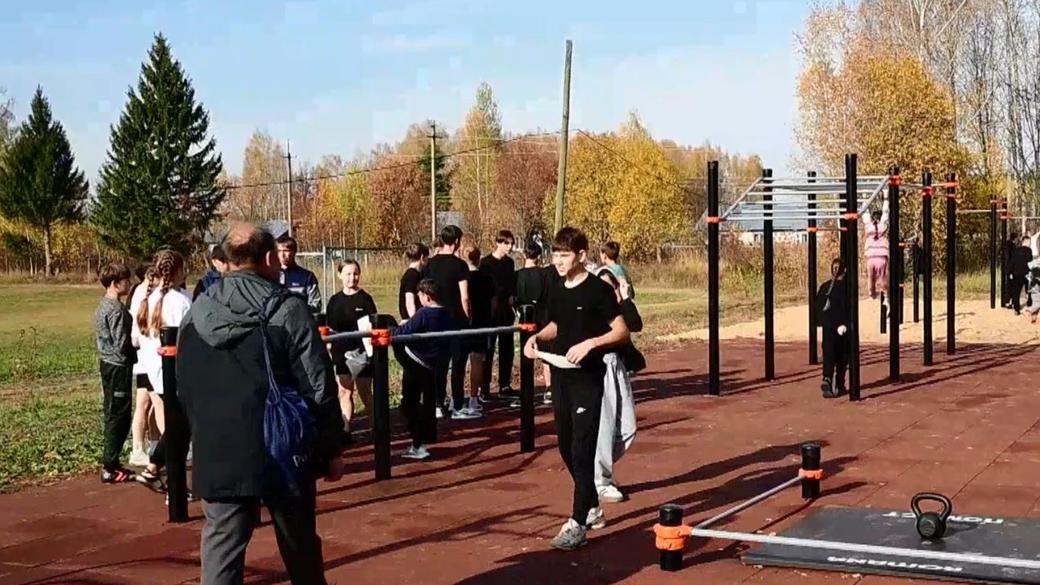 В селе Шулка открыли современную площадку для занятий спортом и сдачи норм ГТО