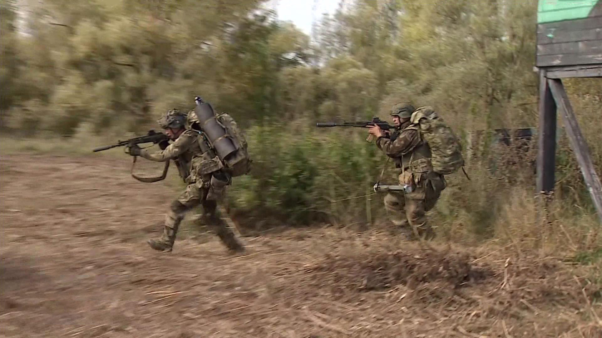 На полигоне под Самарой многие проходят курс молодого бойца не в первый раз