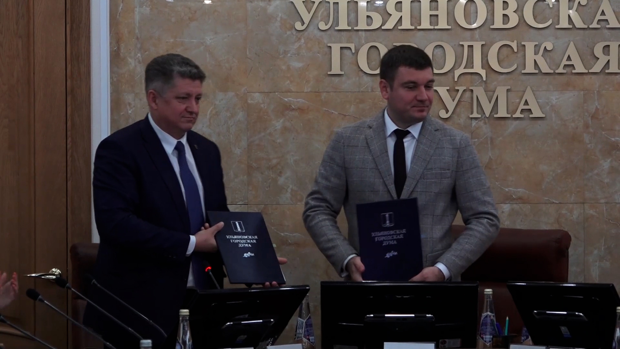 Ульяновская городская дума приняла делегацию Городского совета Луганска