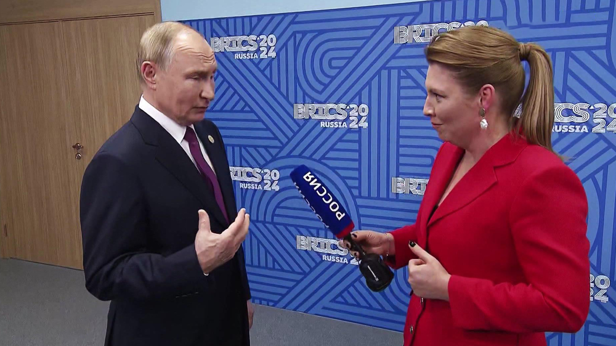 Владимир Путин дал интервью Ольге Скабеевой