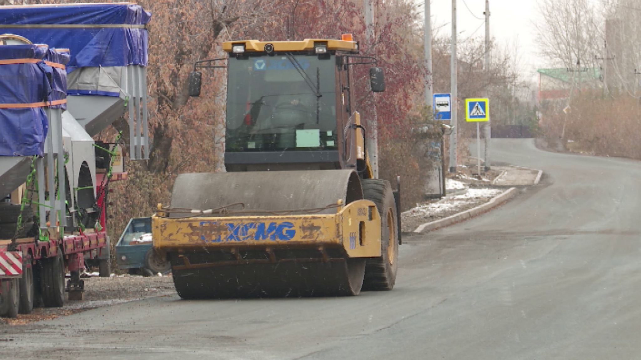 Сроки ремонта дорог в Красноярске соблюсти не удалось