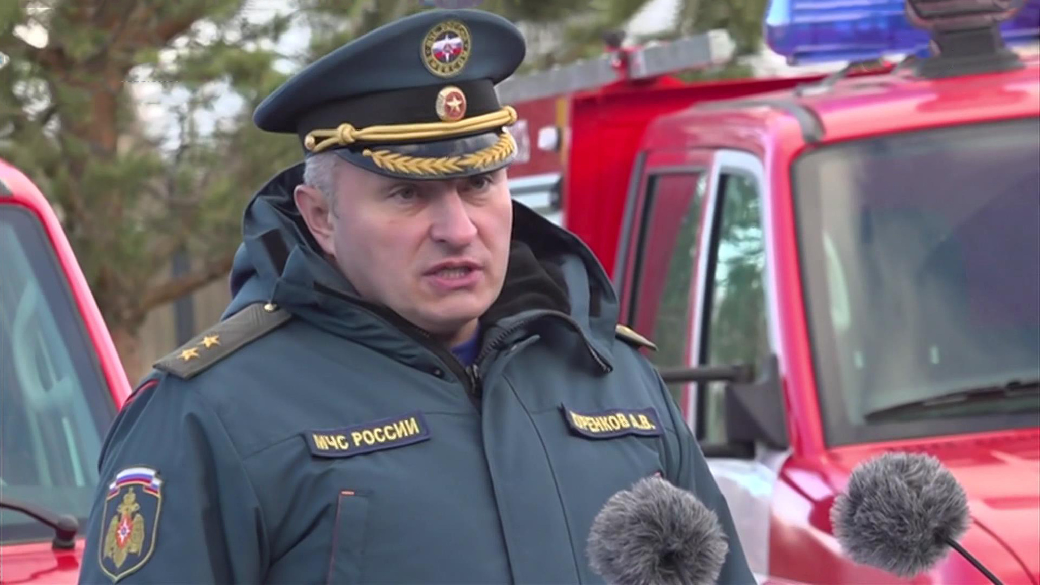 Глава МЧС открыл пожарную часть в Тверской области