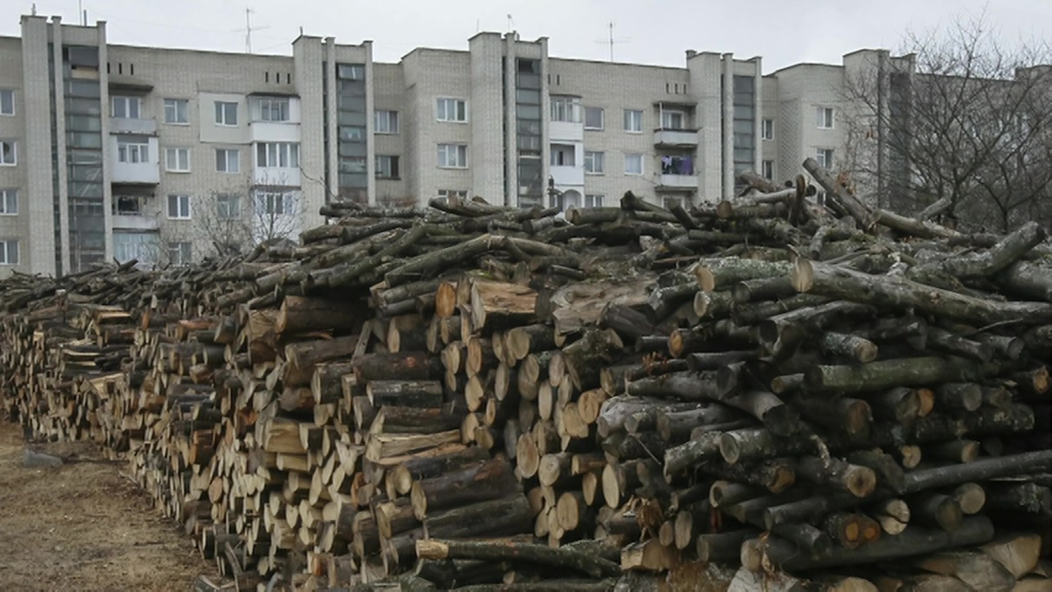Бизнес-центры в Киеве собираются отапливать дровами