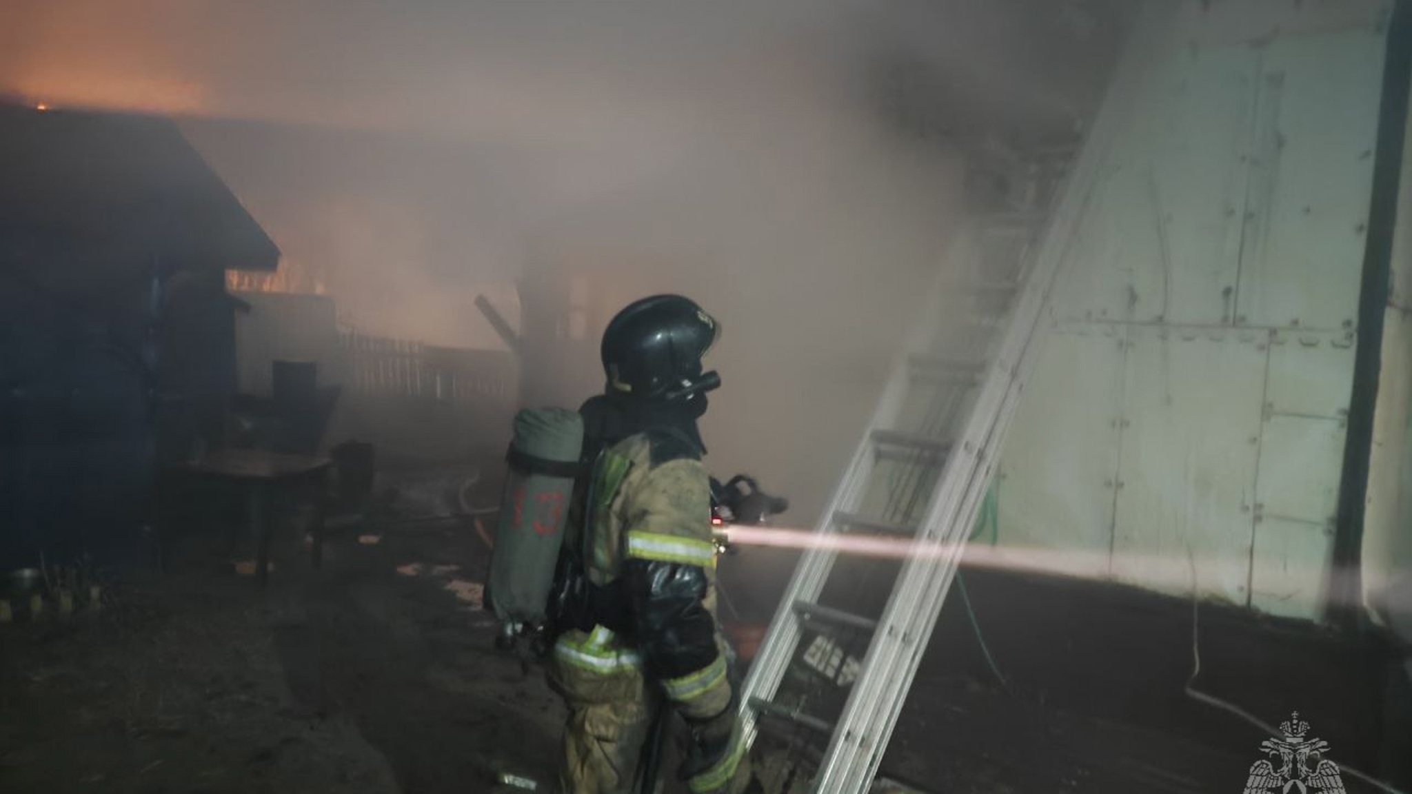 Тюменец погиб в ночном пожаре