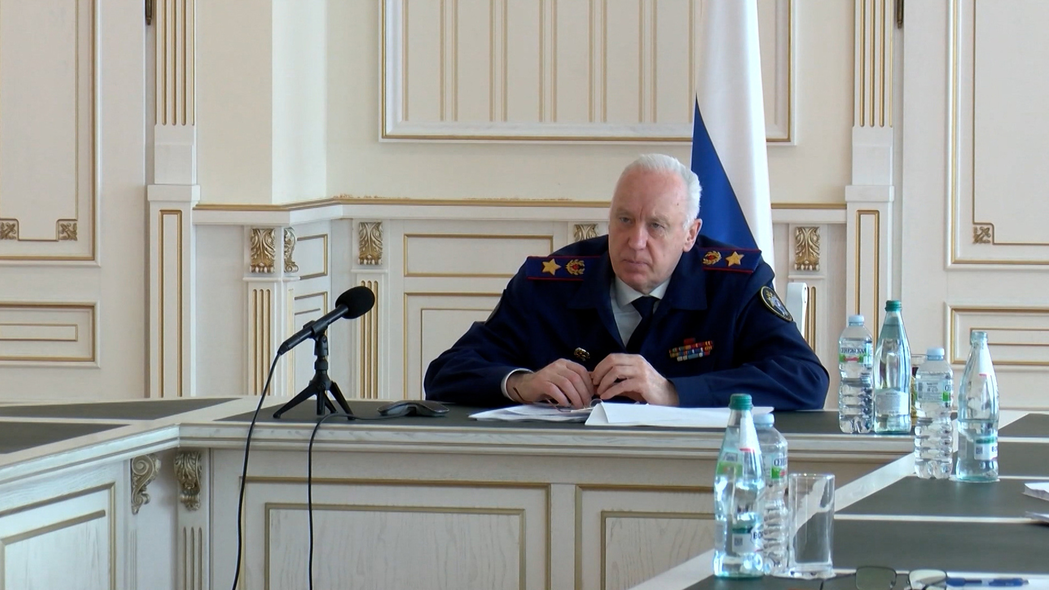 Бастрыкину доложили о раскрытии резонансных преступлений