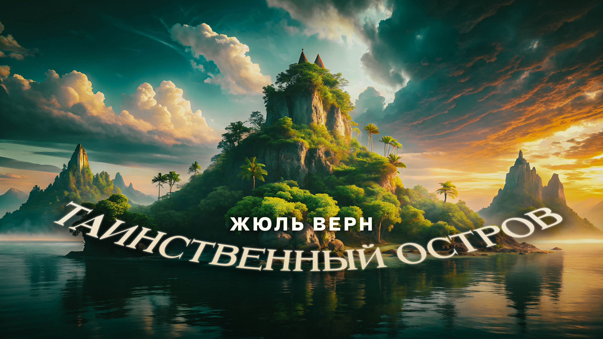 Жюль Верн. Таинственный остров