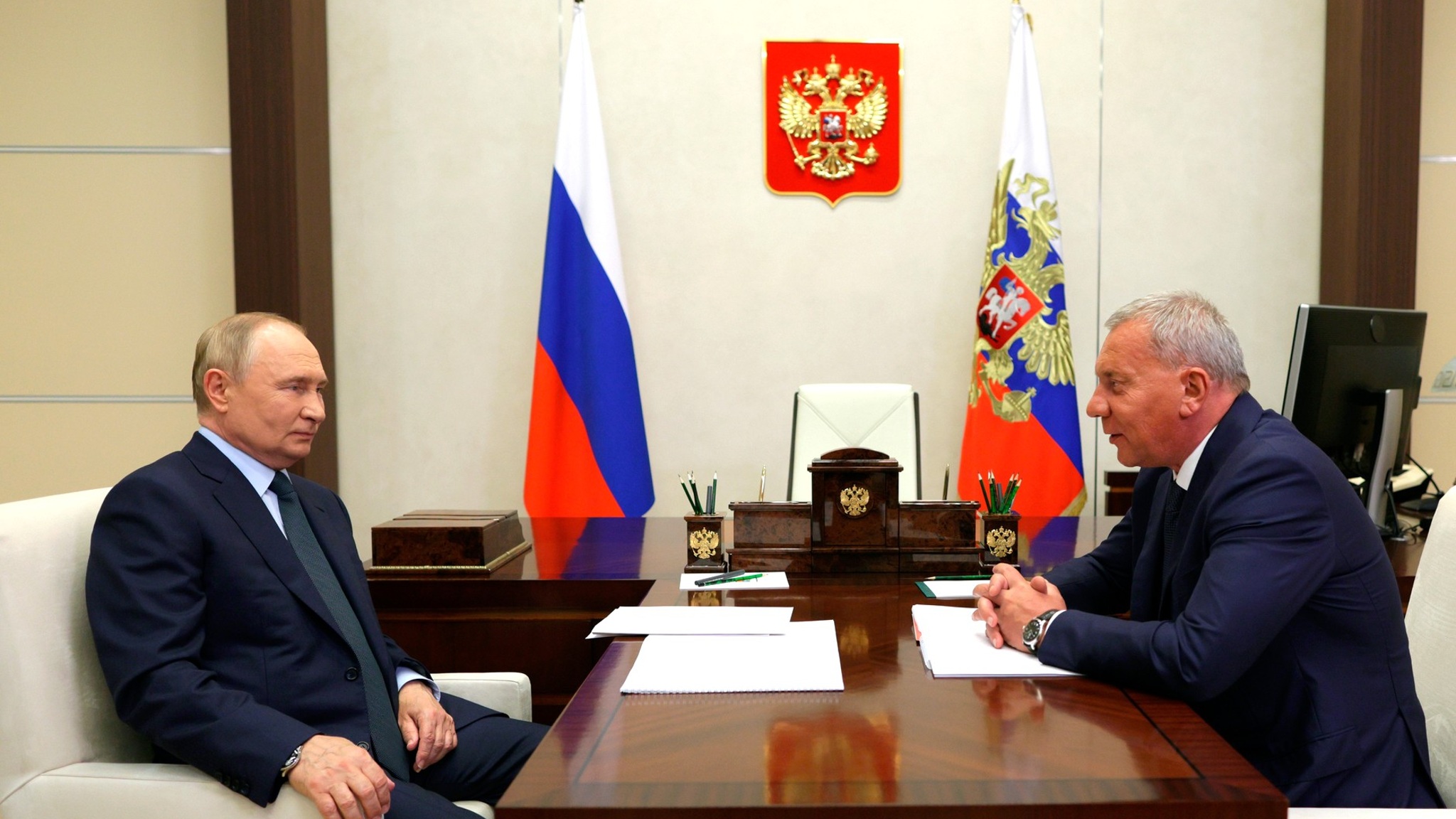 Юрий Борисов отчитался перед президентом о состоянии дел в космической отрасли