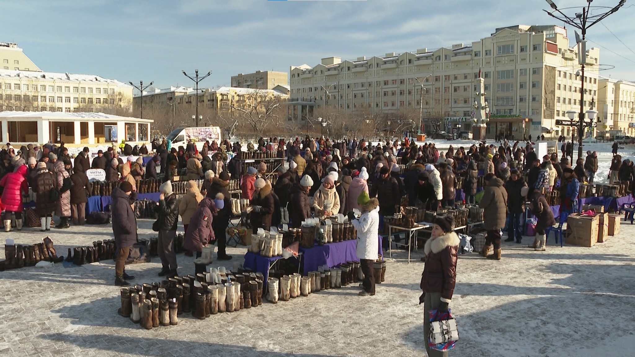 Пятый фестиваль унтов состоялся в Чите