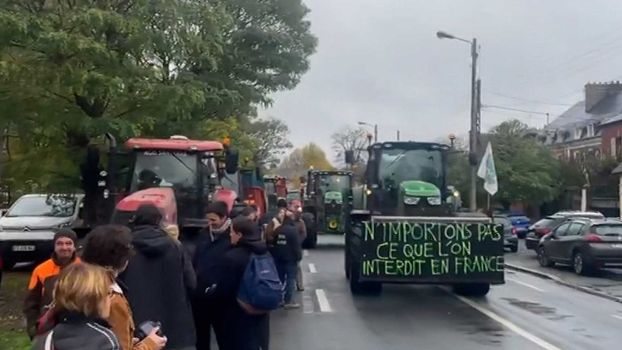 Фермеры Франции протестуют против соглашения о торговле ЕС с Латинской Америкой