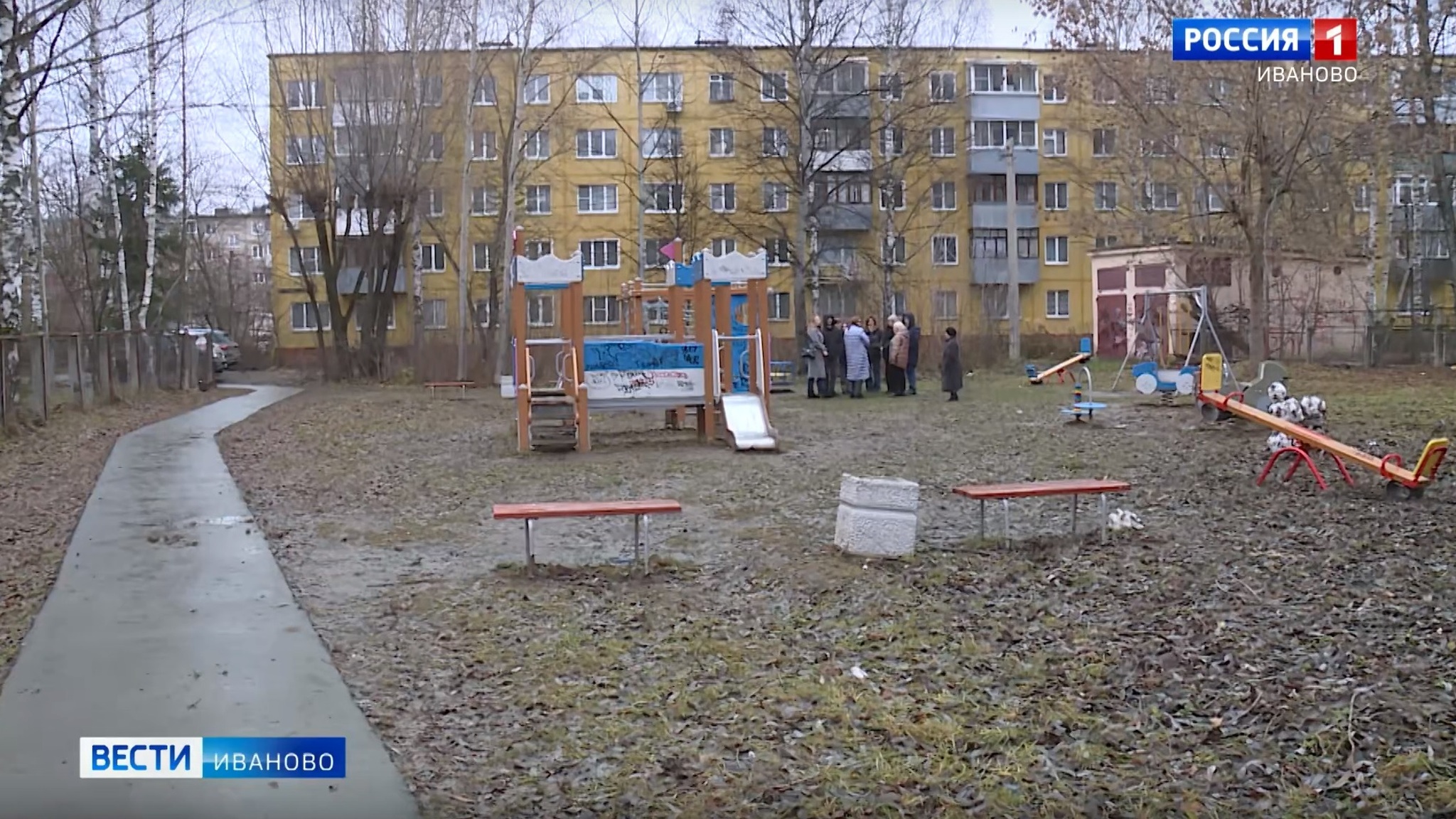 В 30-м микрорайоне Иванова по программе "Местные инициативы" преобразилось пространство