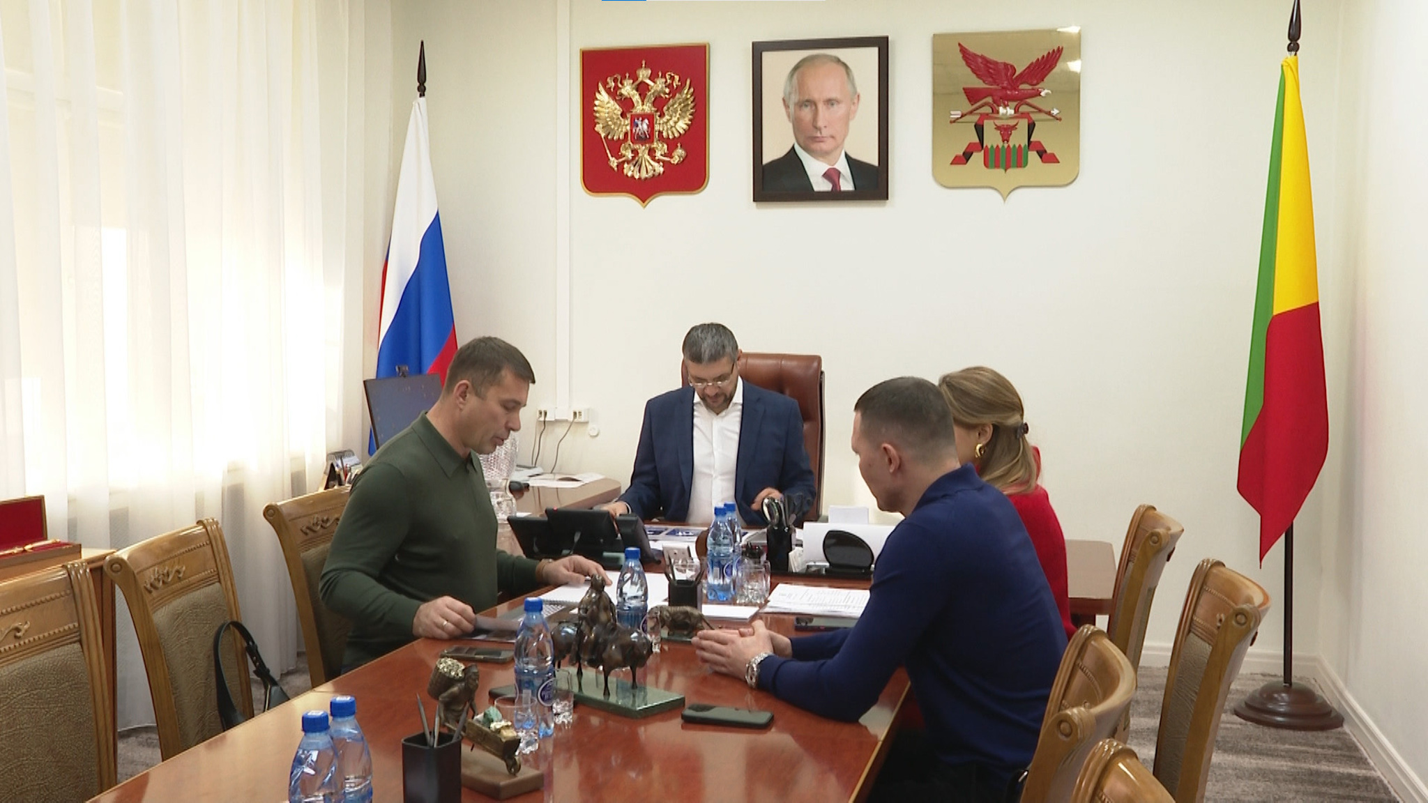 Развитие детского спорта обсудил губернатор региона Александр Осипов с представителями Федерации бокса Забайкальского края