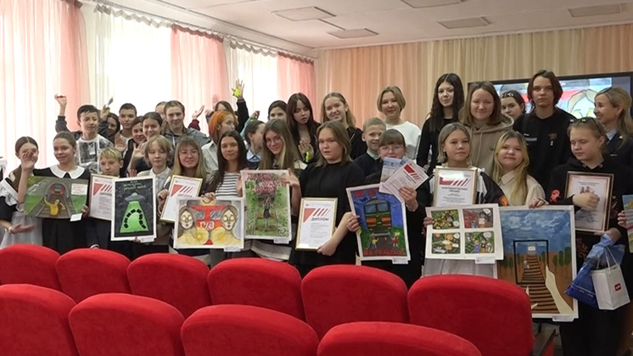 Подведены итоги межрегионального конкурса плакатов  «Железная дорога БЕЗ ОПАСНОСТИ»