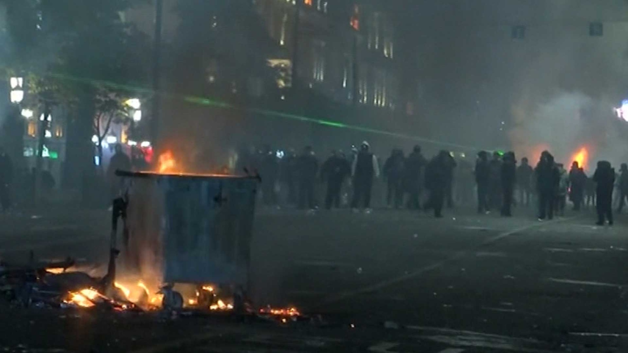 Протесты в Грузии вышли на новый уровень