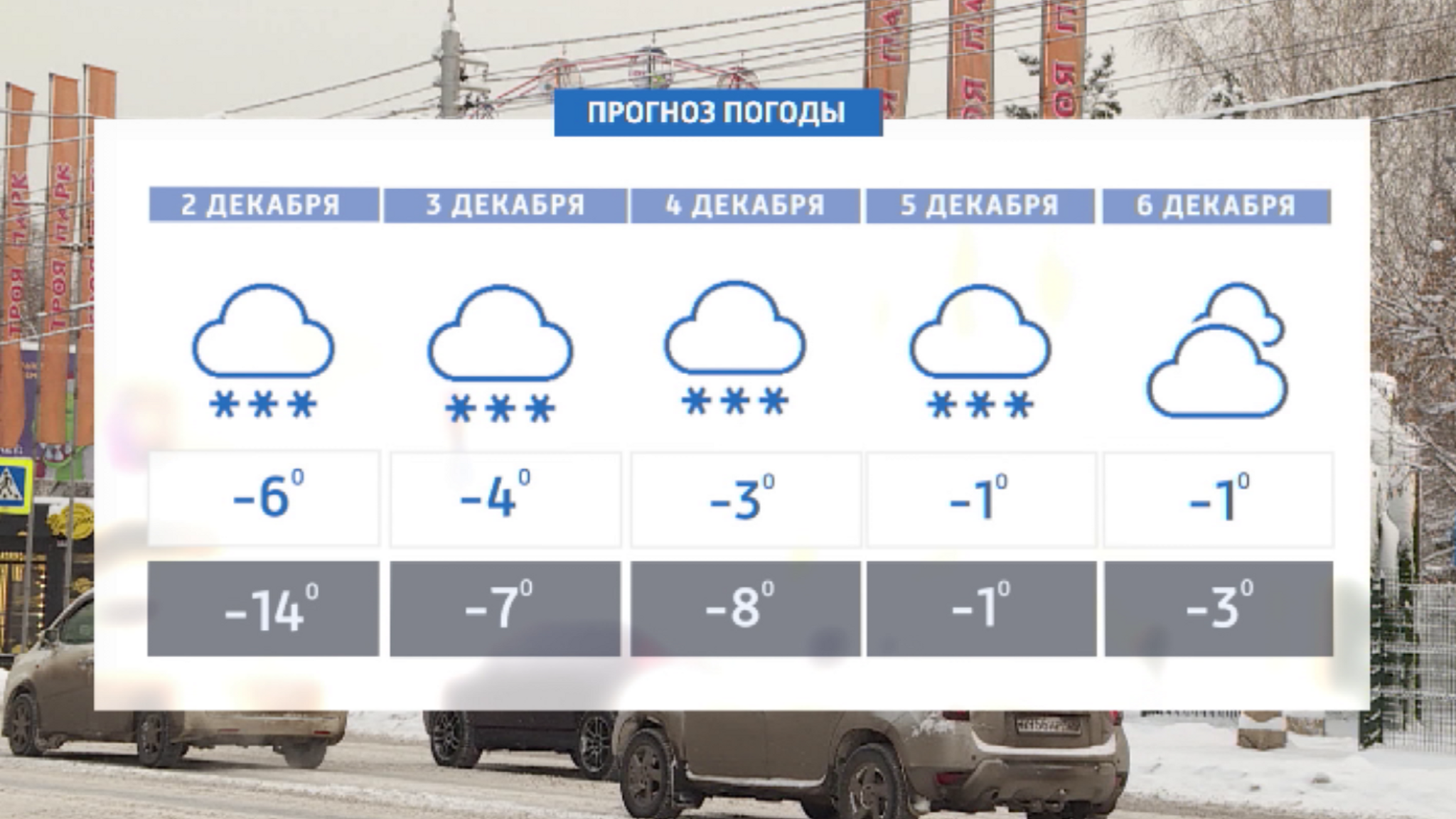 Синоптики рассказали, какой будет погода в декабре