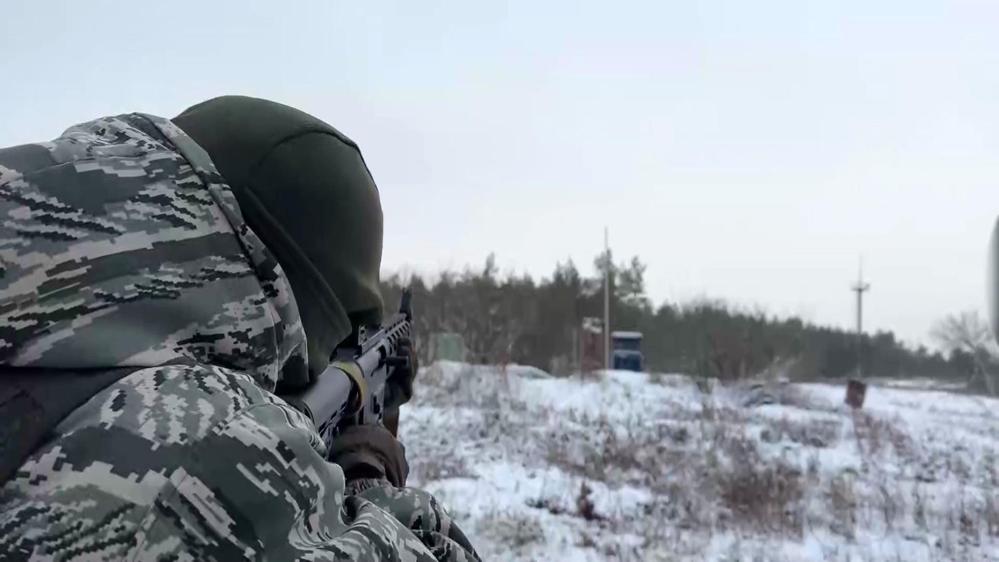 Добровольцы отряда "Барс" защищают Курскую область