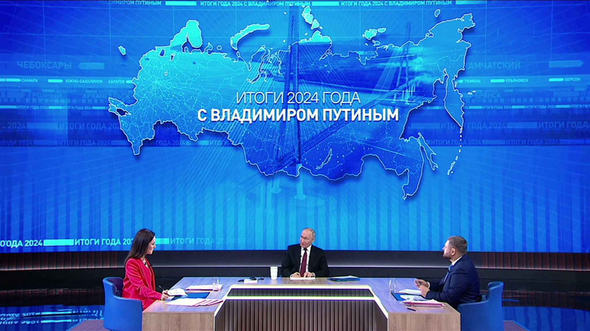 Путин: Грозный – красивый город, просто чудо
