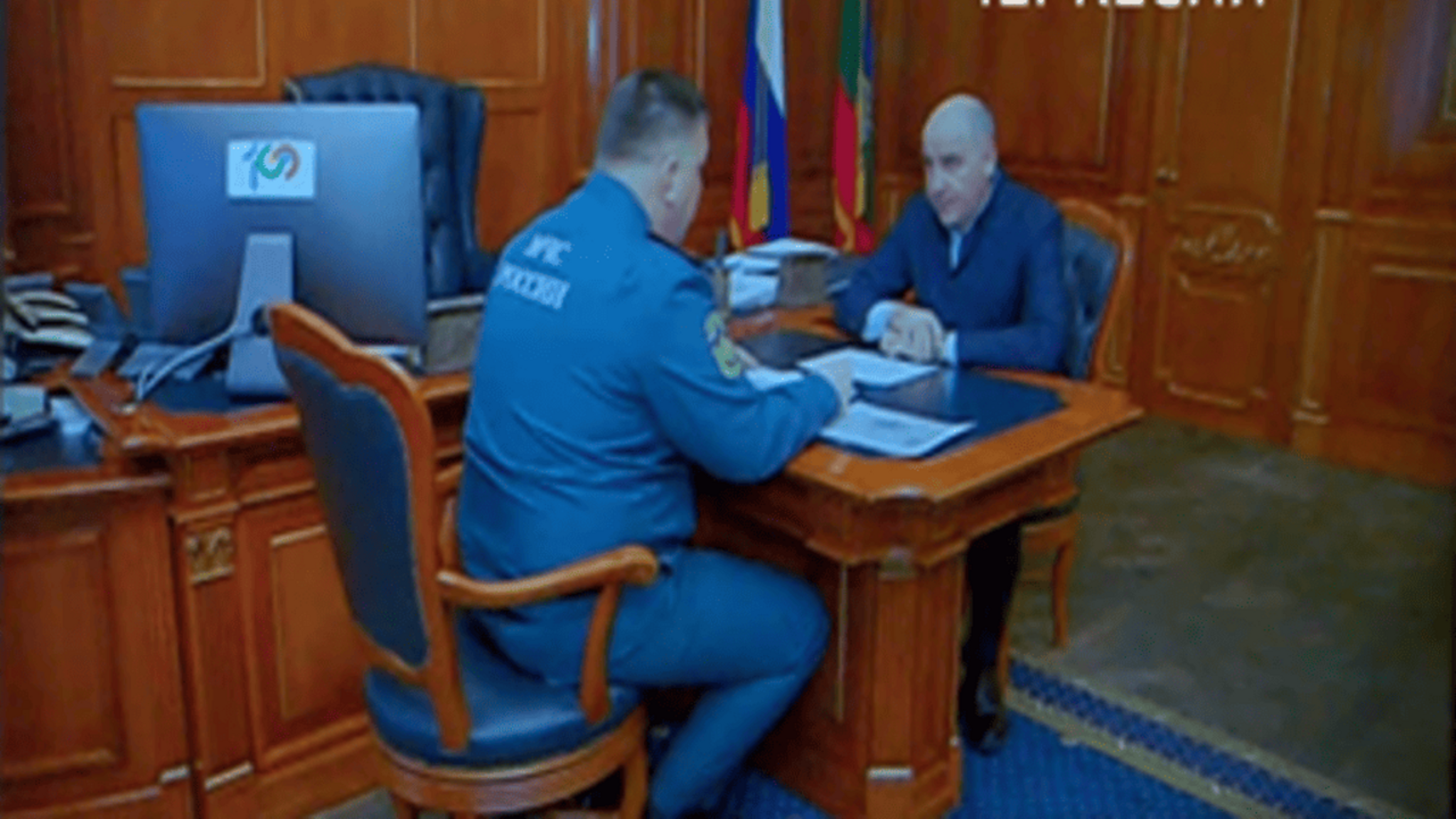 Рашид Темрезов обсудил с начальником регионального управления МЧС оперативную обстановку в регионе