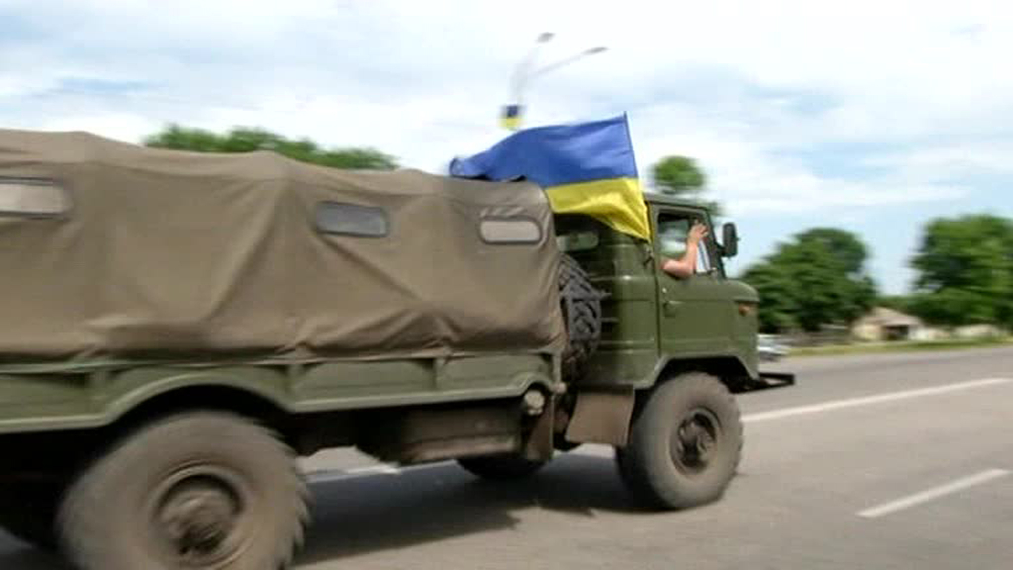 Ополченцы заняли часть ВВ МВД в центре Донецка