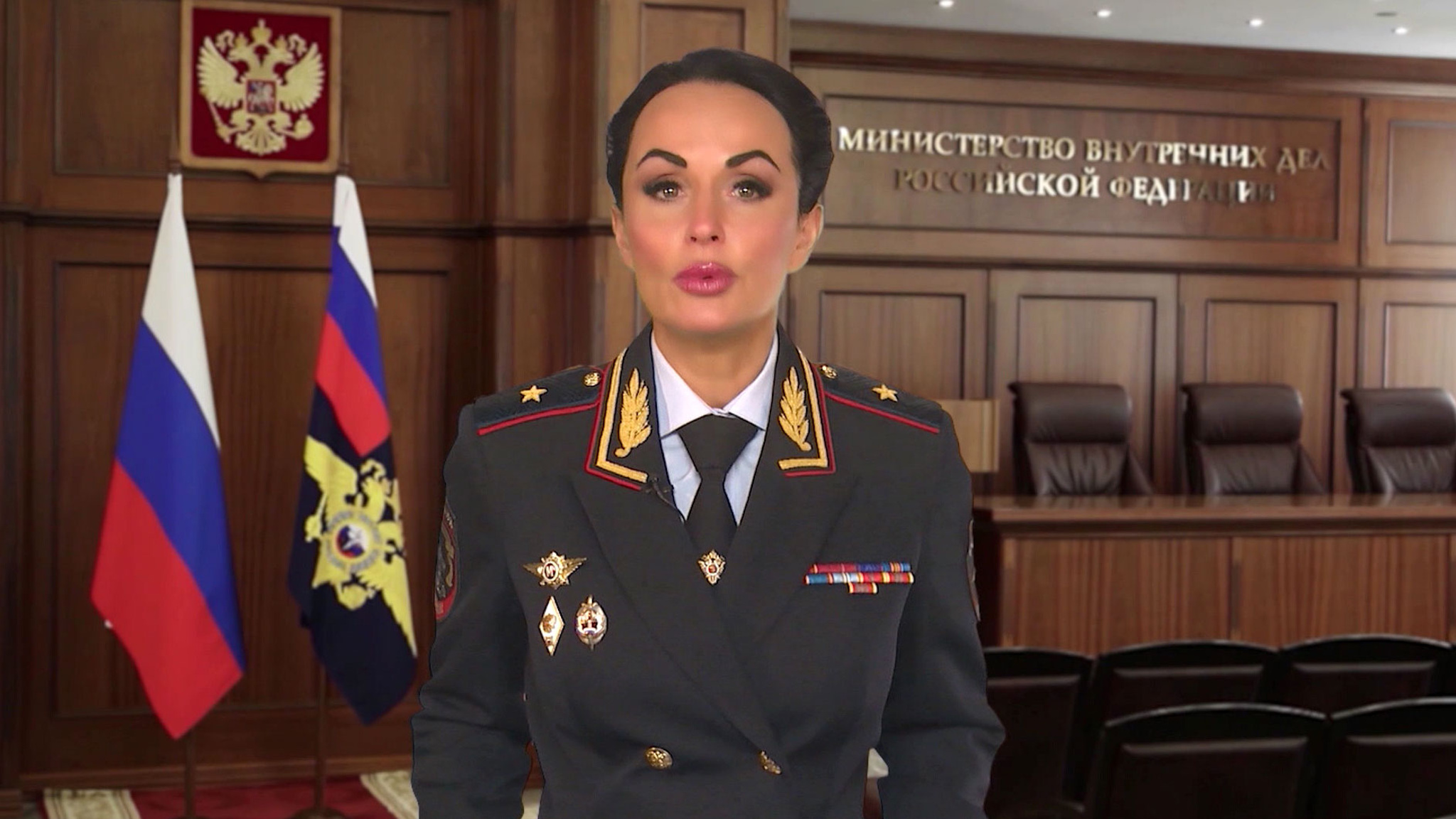Ирина Волк принимает поздравления