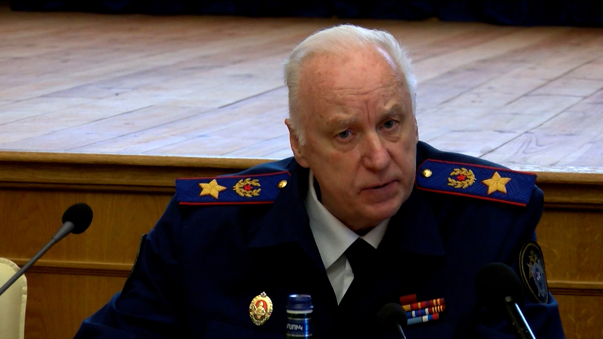 Бастрыкин провел прием военнослужащих в госпитале Бурденко