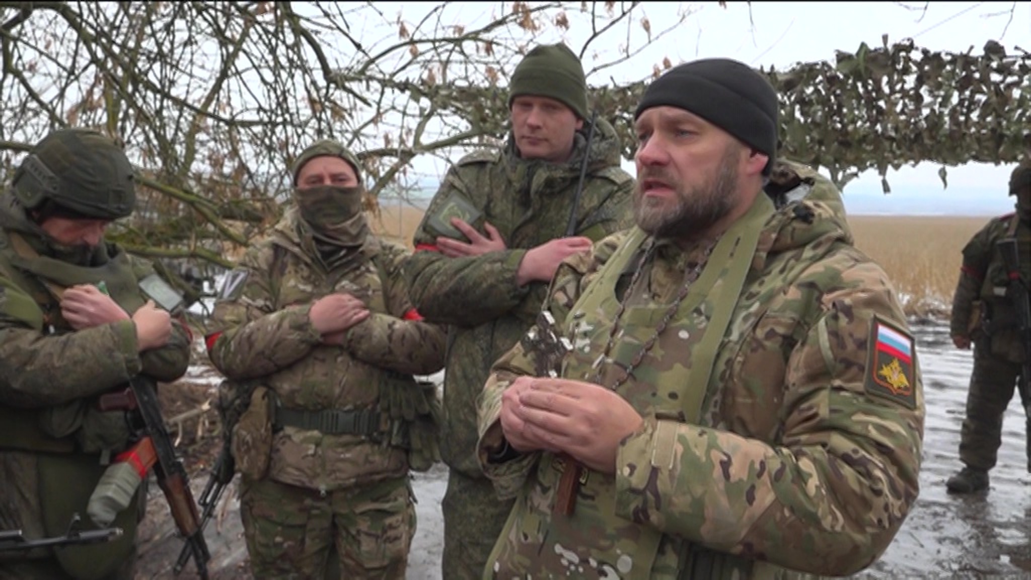 Священники Курской епархии окормляют военных