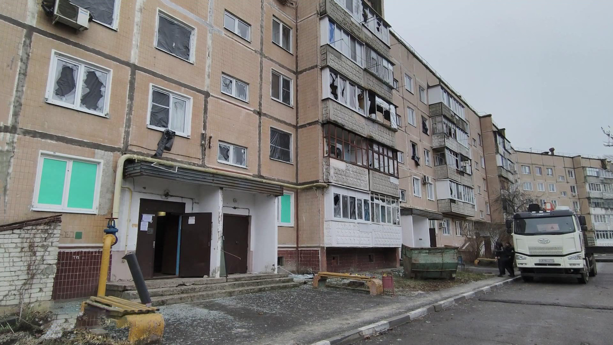 ВСУ обстреляли Шебекино в первые минуты нового года
