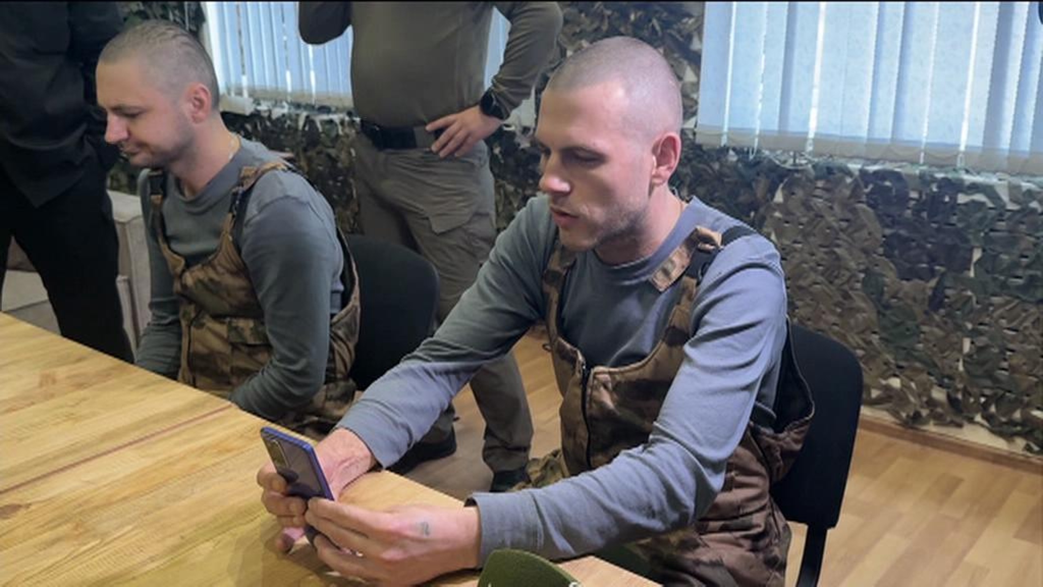 Украинские пленные смогли созвониться с родственниками