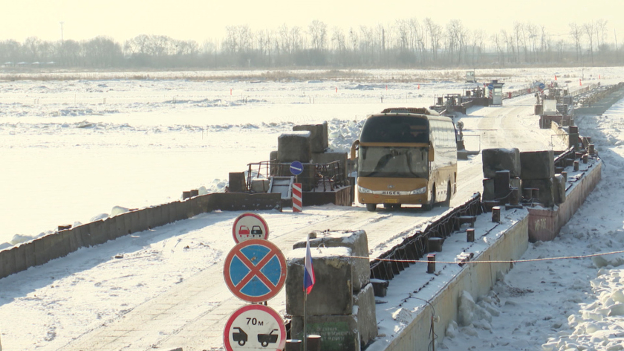 Путешествие из Благовещенска в Хэйхэ станет доступнее благодаря понтонному мосту