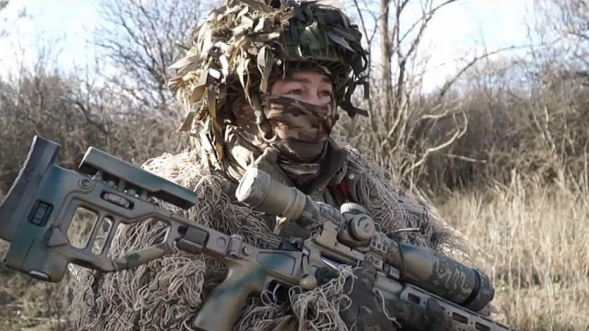 Российские бойцы освободили Украинку
