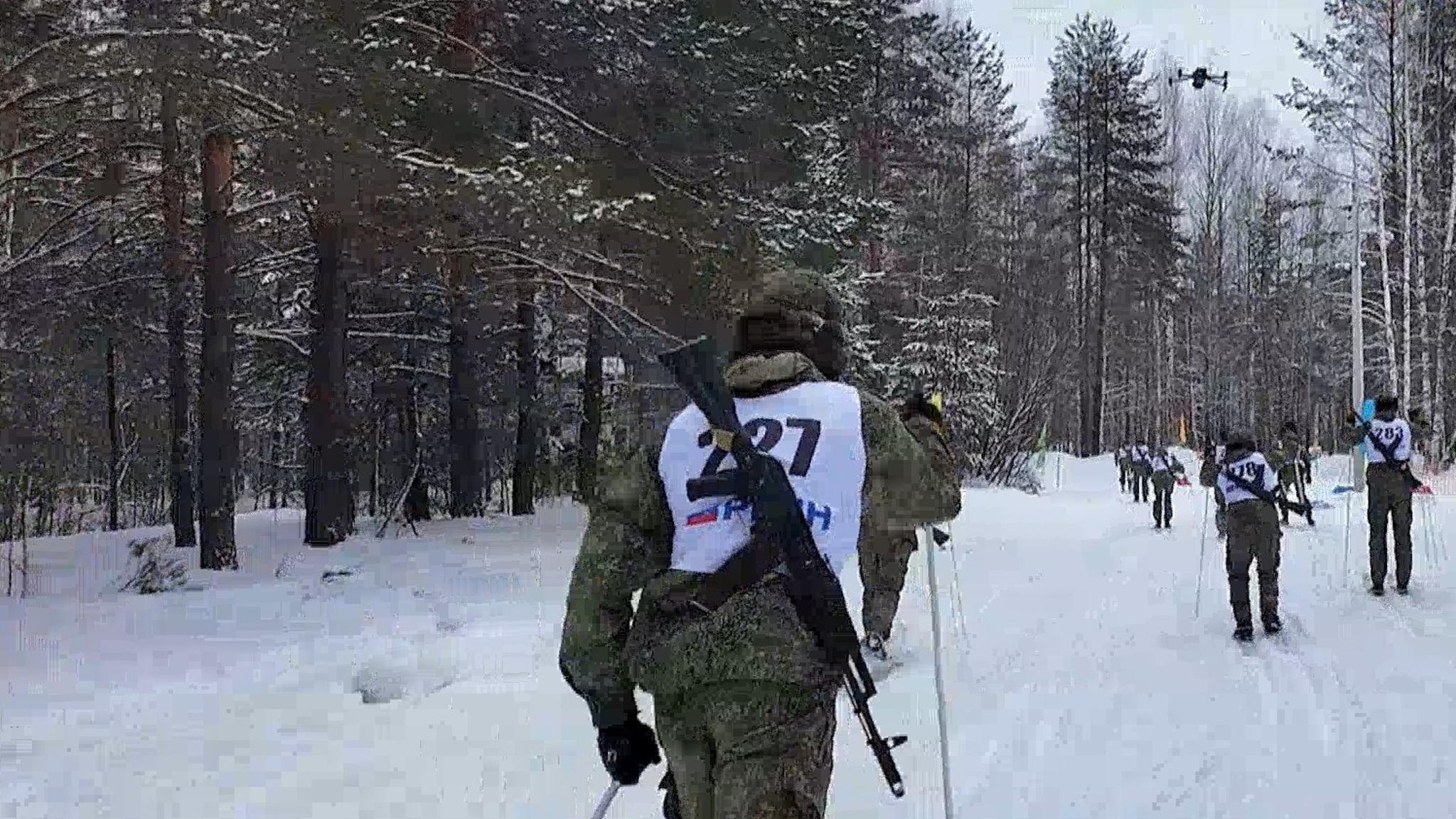 Ракетчики показали меткость и выносливость в биатлоне на чемпионате РВСН в Марий Эл