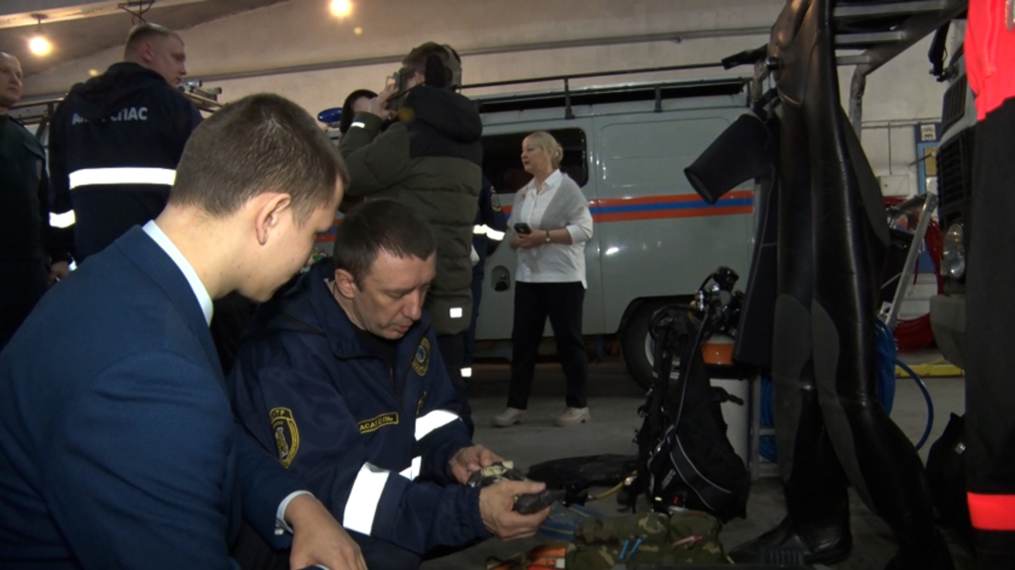 Спасатели провели профориентационный урок для благовещенских школьников