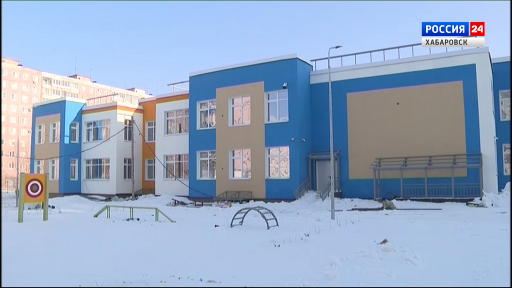 Строительство самого большого в Комсомольске детского сада завершается по нацпроекту "Демография"