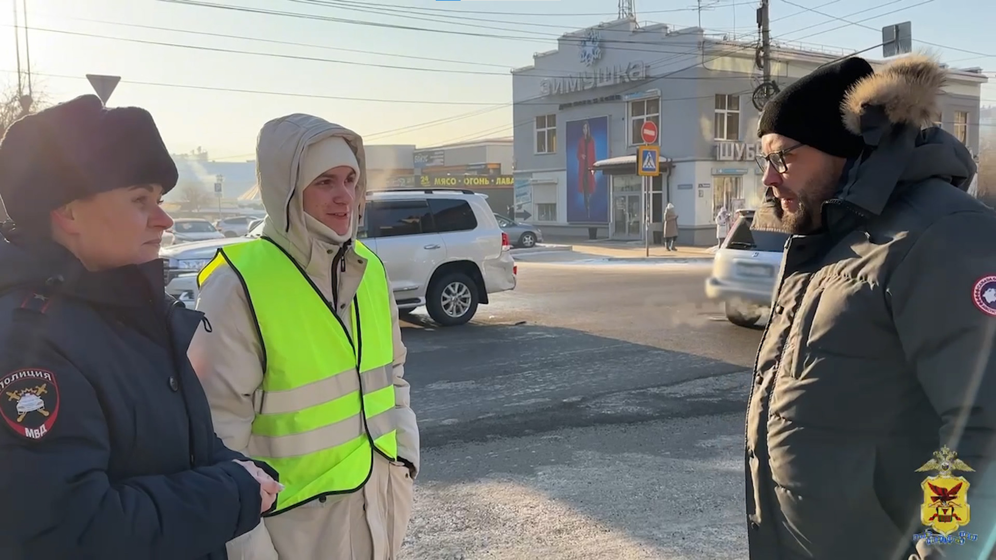 В роли сотрудников ДПС попробовали себя читинские студенты