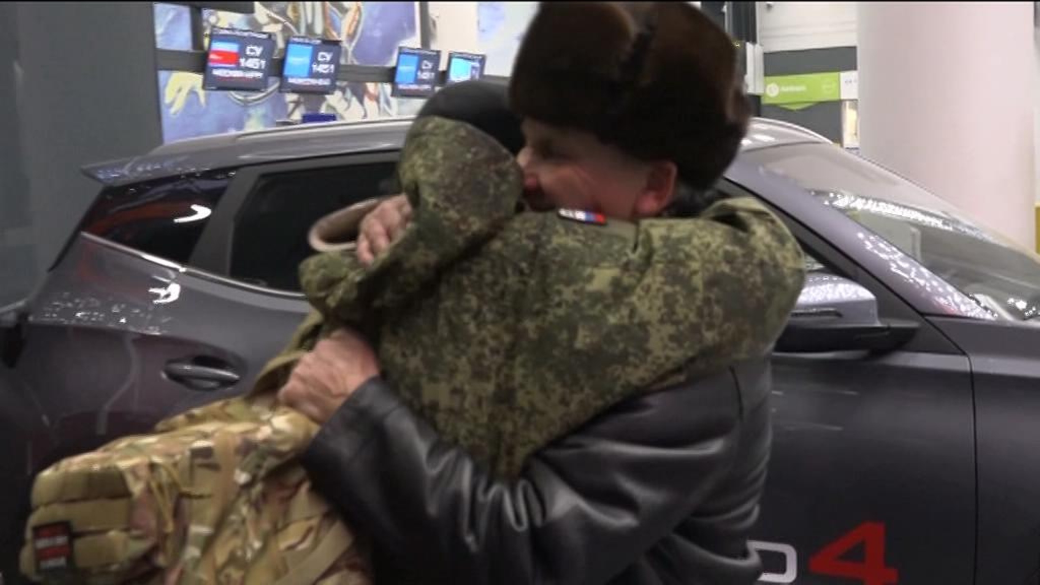Домой в Кемерово вернулся герой спецоперации с позывным Кузбасс