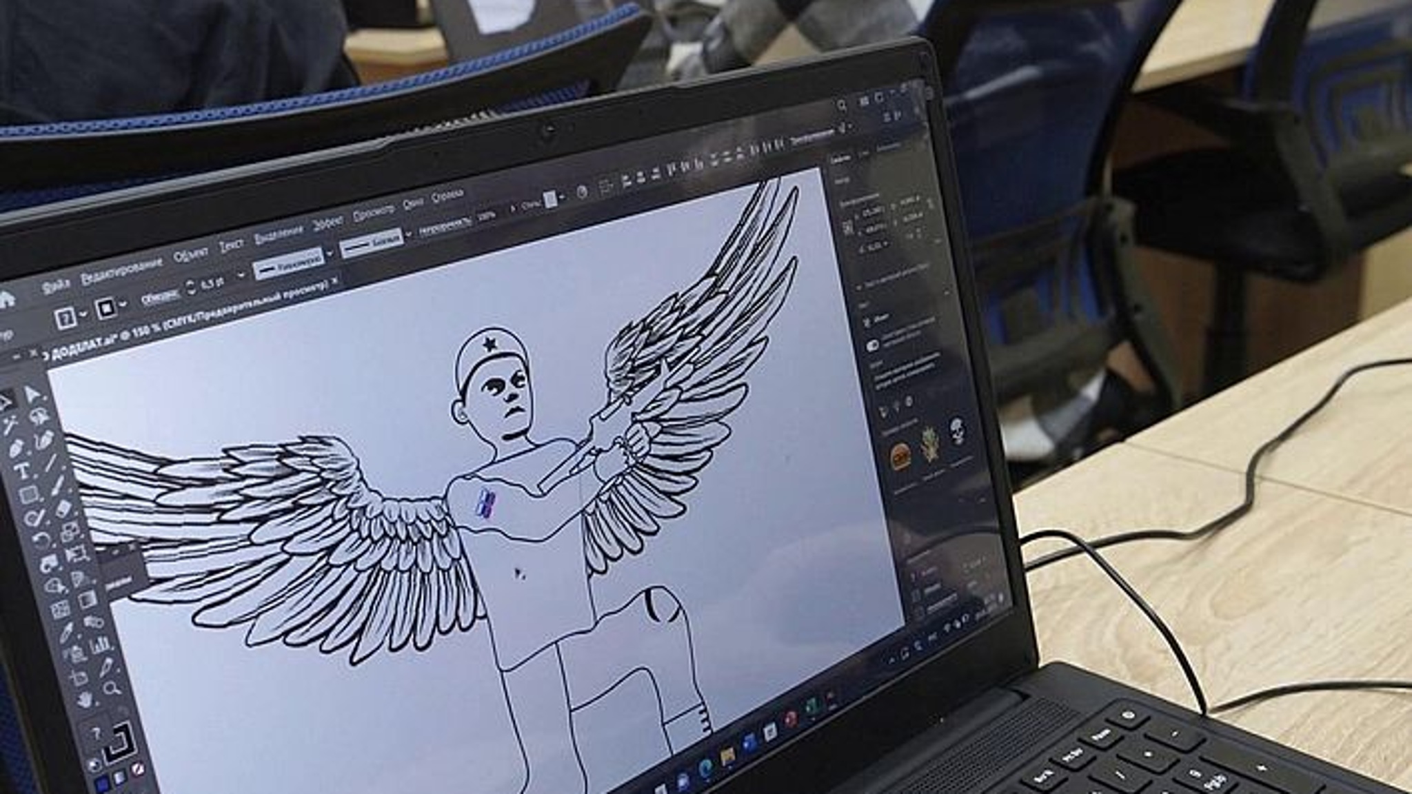 Юные орловцы создают эскизы памятника участникам СВО
