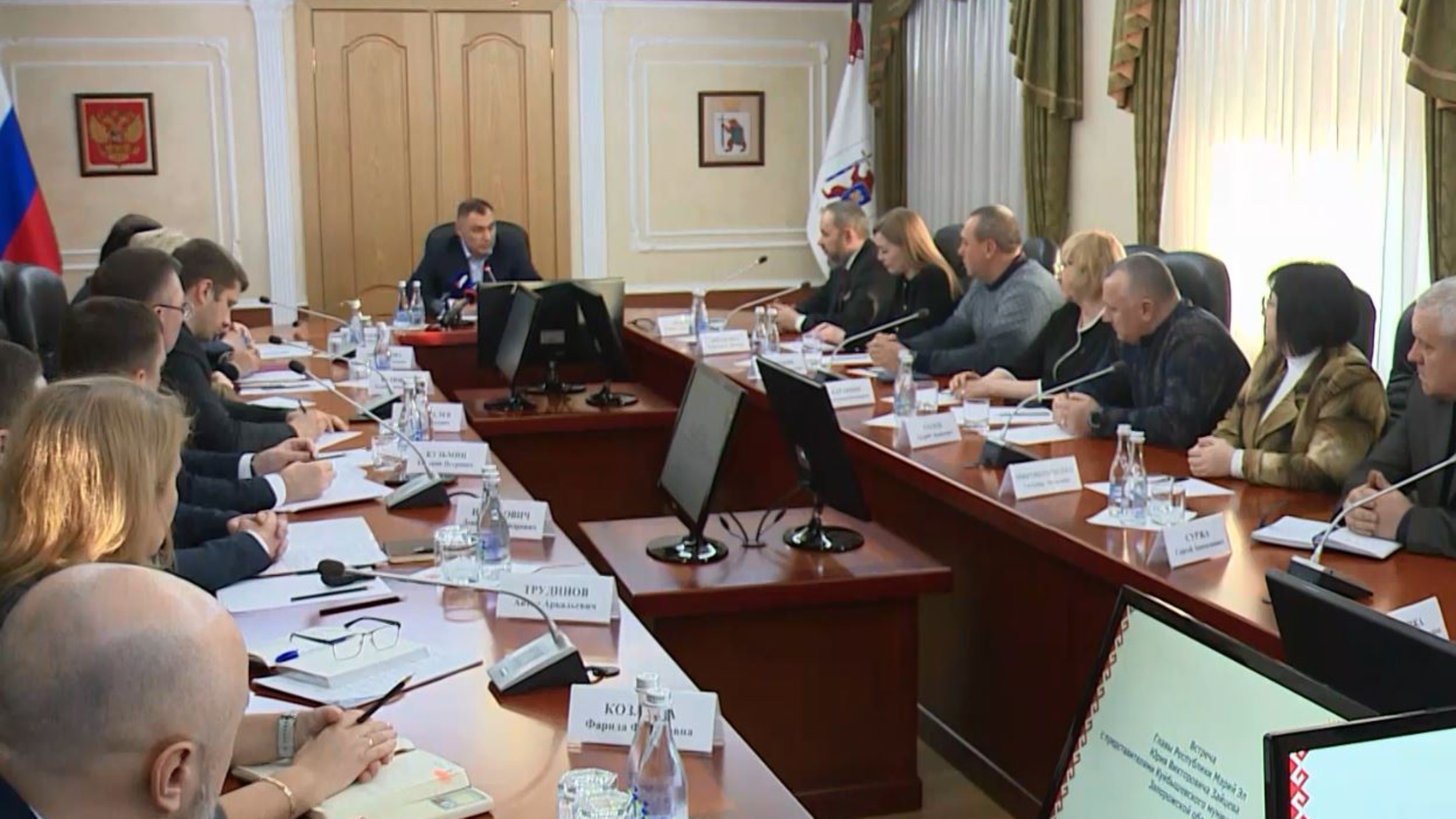 Депутаты из Куйбышевского района Запорожья встретились с руководством Марий Эл