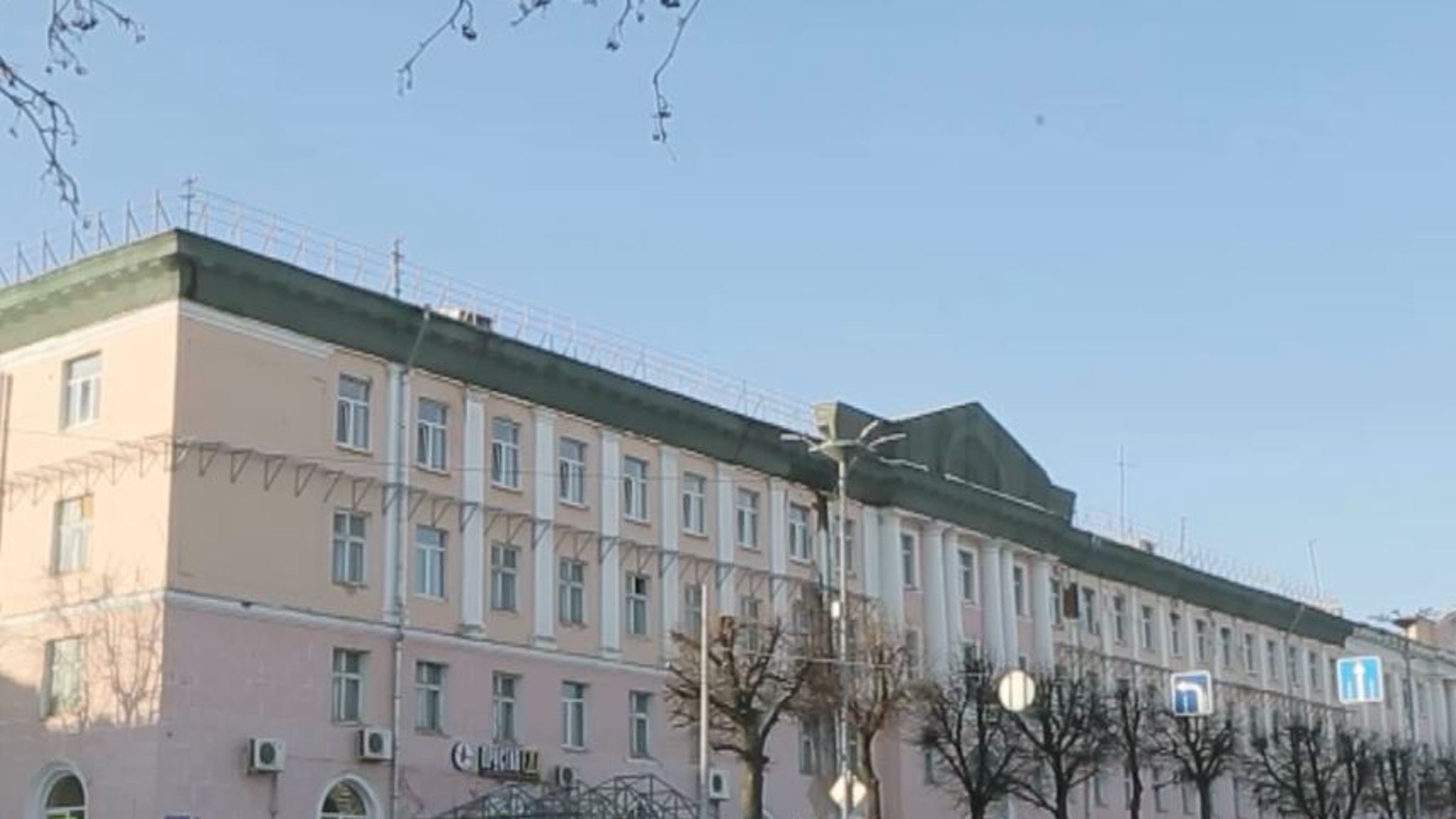 В Йошкар-Оле приступили к реконструкции здания бывшей гостиницы "Советская"