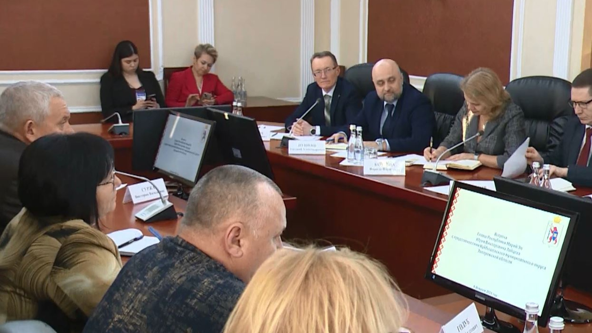 Депутаты Куйбышевского района Запорожья поблагодарили руководство Марий Эл за помощь