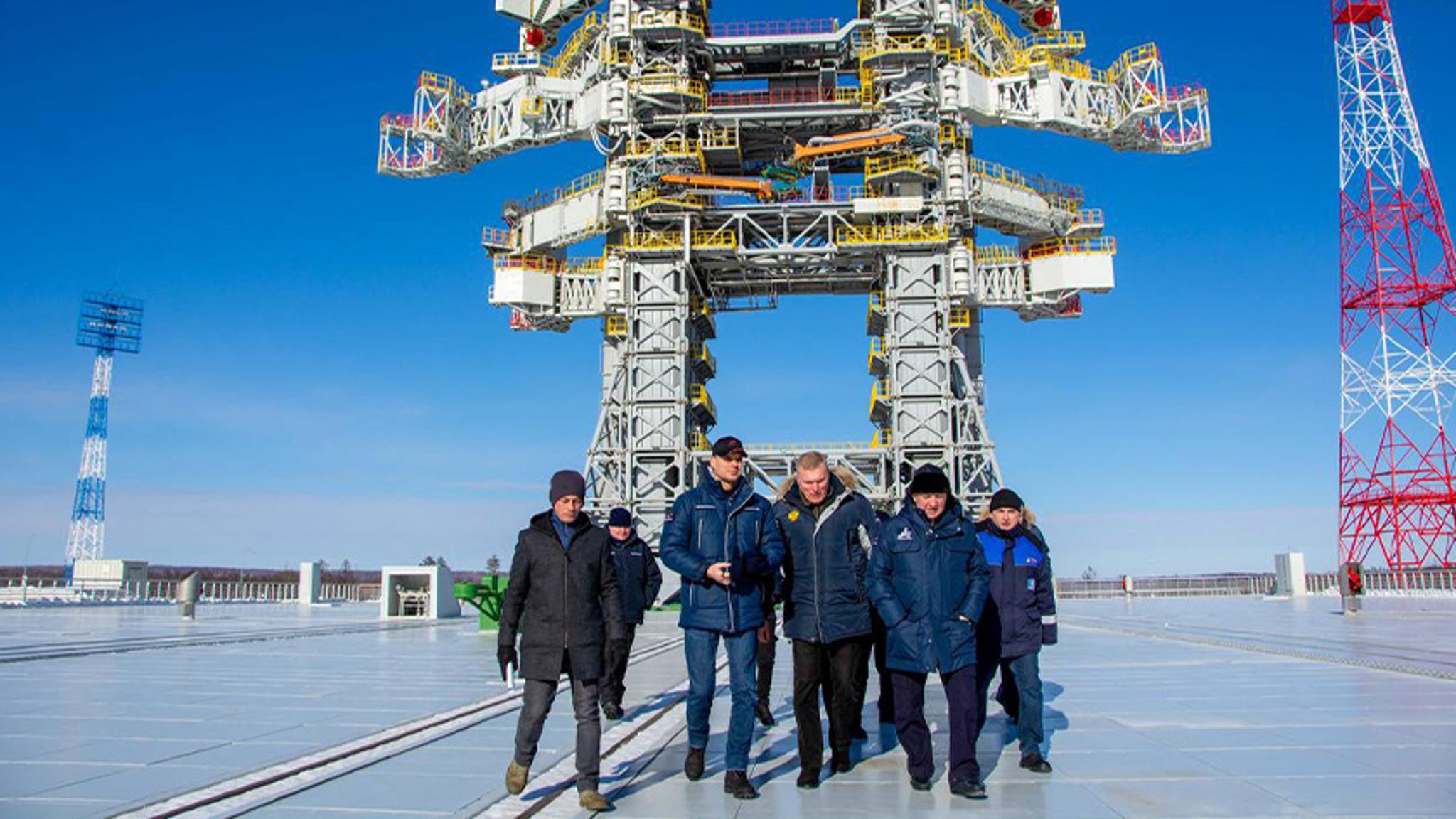 Новый глава Роскосмоса ознакомился с ходом строительства объектов амурского космодрома