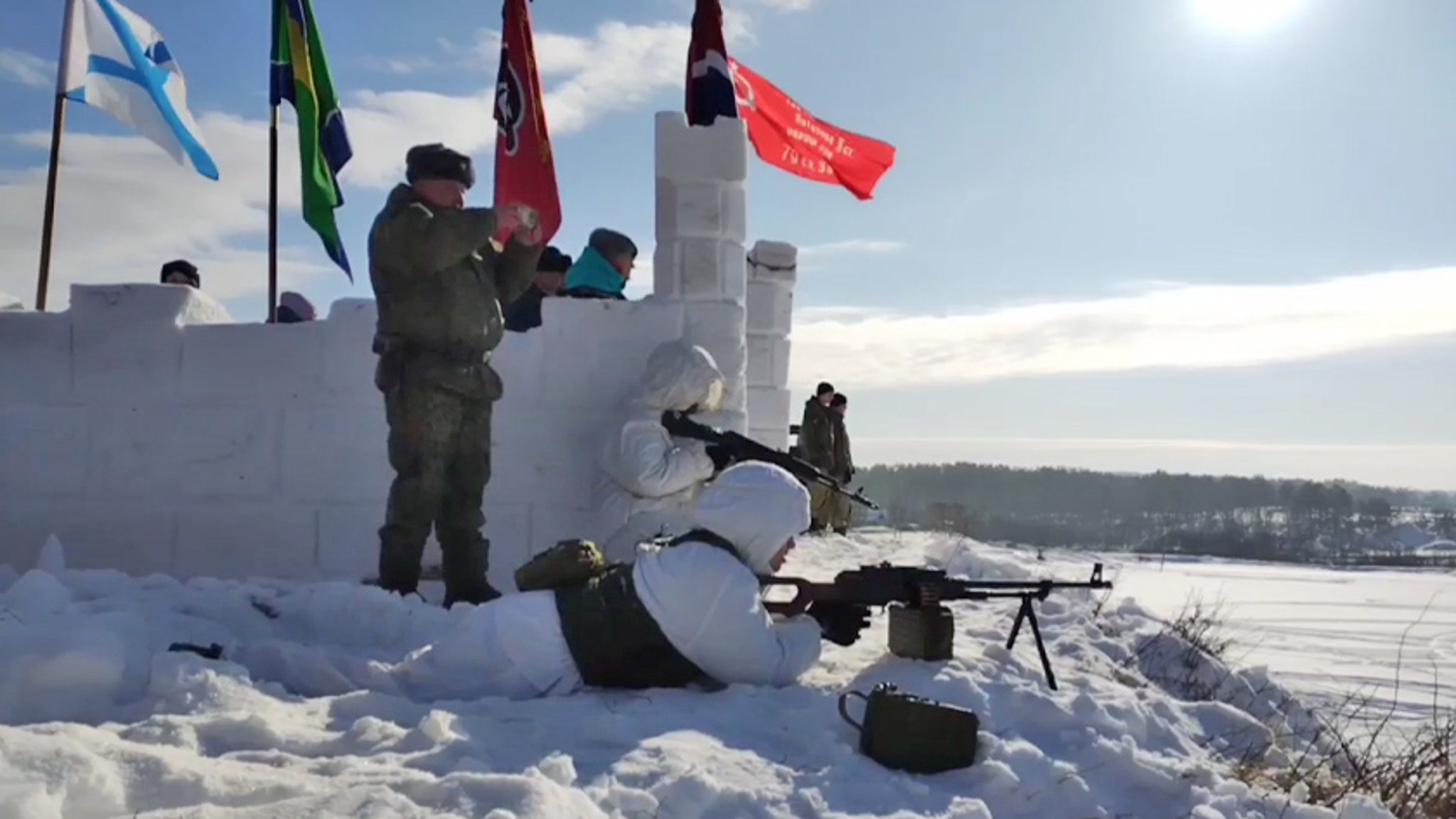 Штурмовать крепость научились амурские юнармейцы на сборах в Свободненском районе