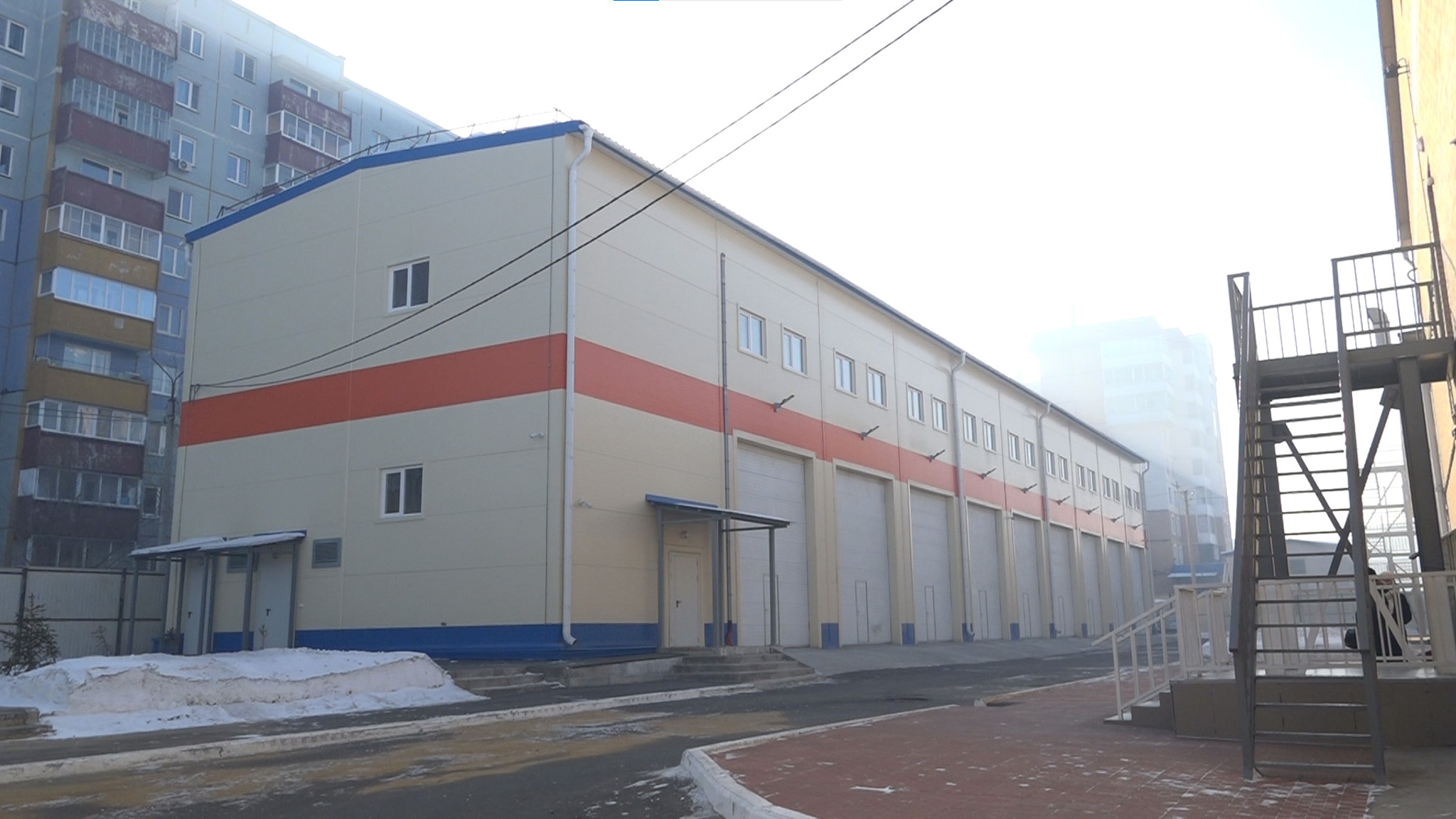 Административно-хозяйственное здание открыли в главном управлении МЧС России по Забайкалью