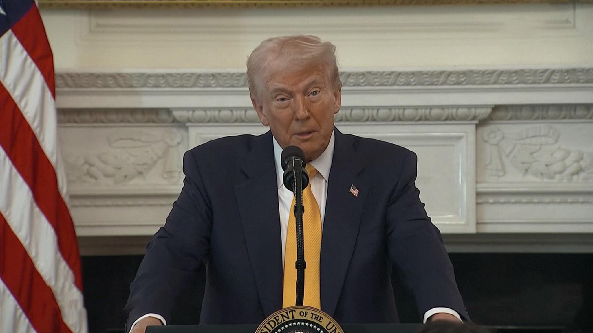 Трамп сосредоточился на главной теме