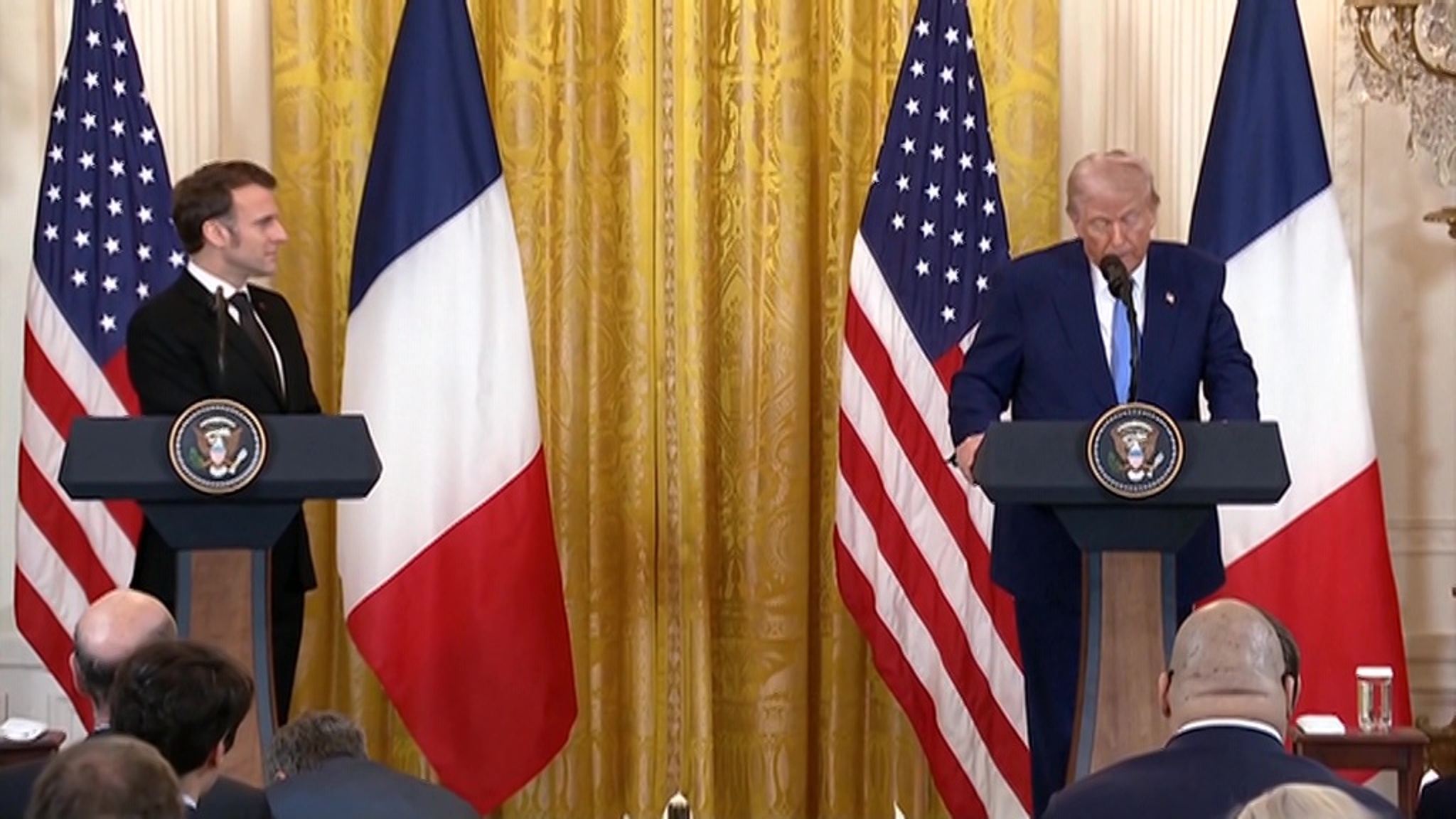 Daily Express: Трамп унизил Макрона в Белом доме