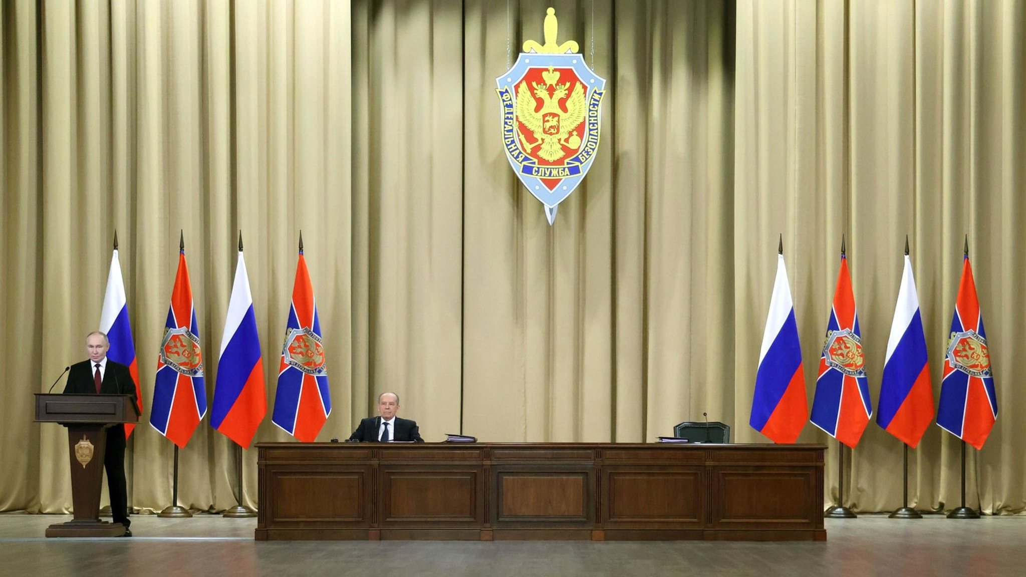 Владимир Путин обозначил приоритетные задачи на коллегии ФСБ