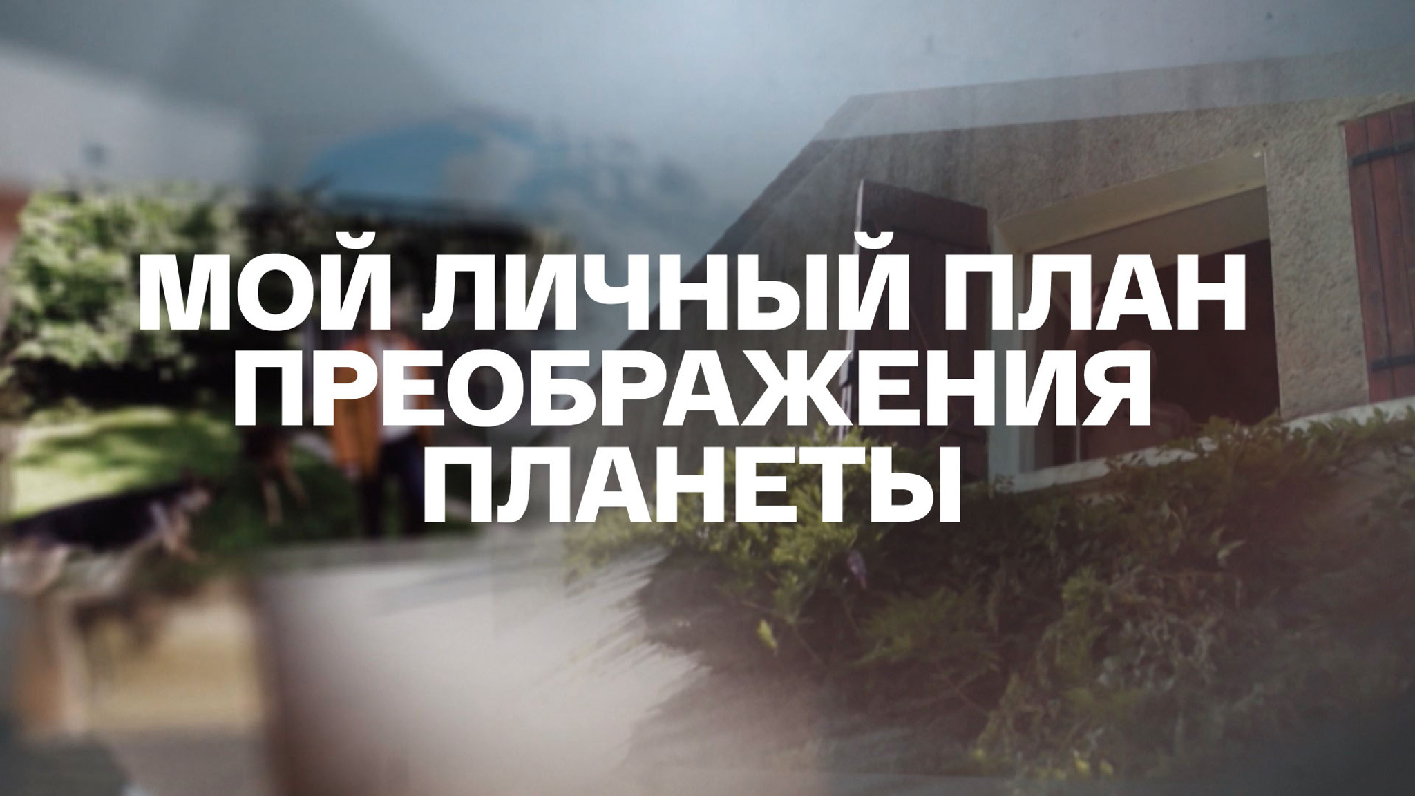 Мой личный план преображения планеты