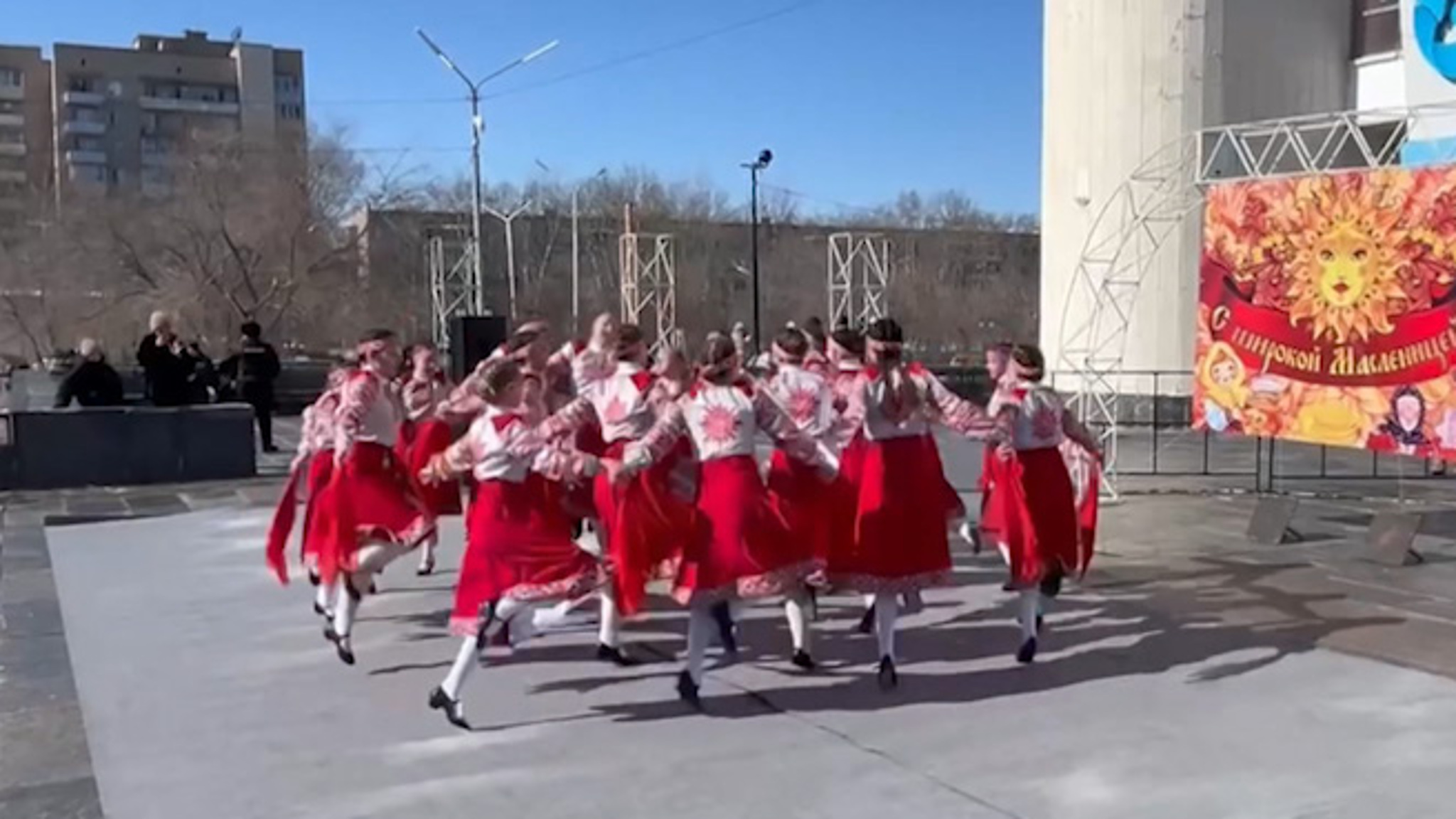 Масленичные гуляния прошли в Краснокаменске