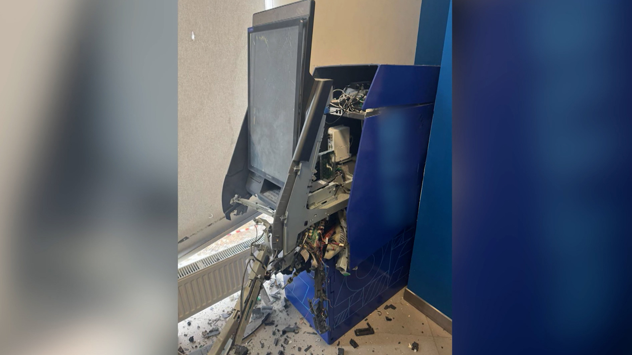 Подозреваемому во взрыве банкомата далеко уйти не удалось