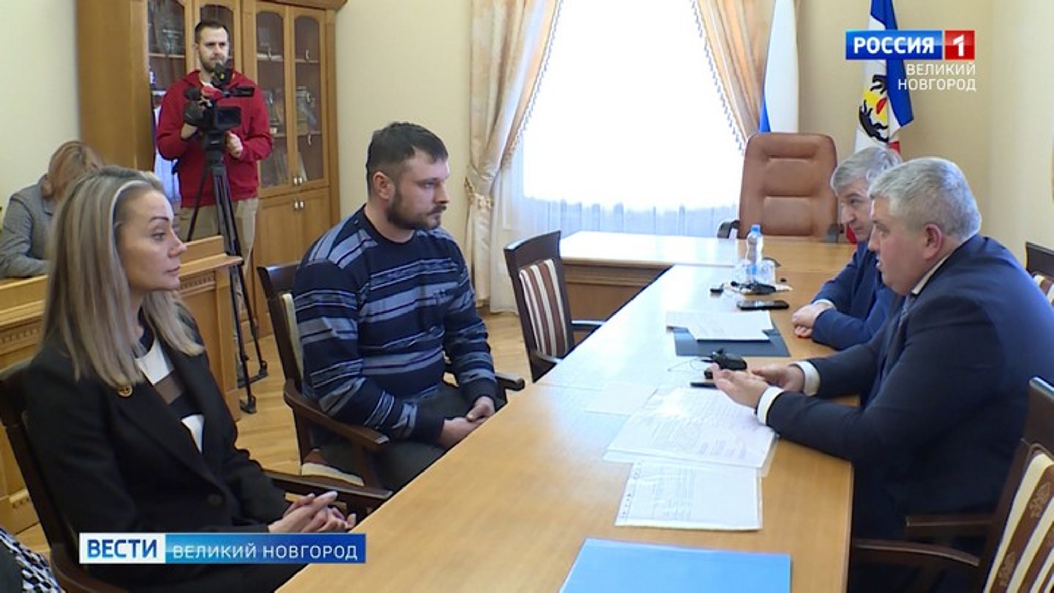 Врио губернатора Новгородской области Александр Дронов провел личный прием граждан